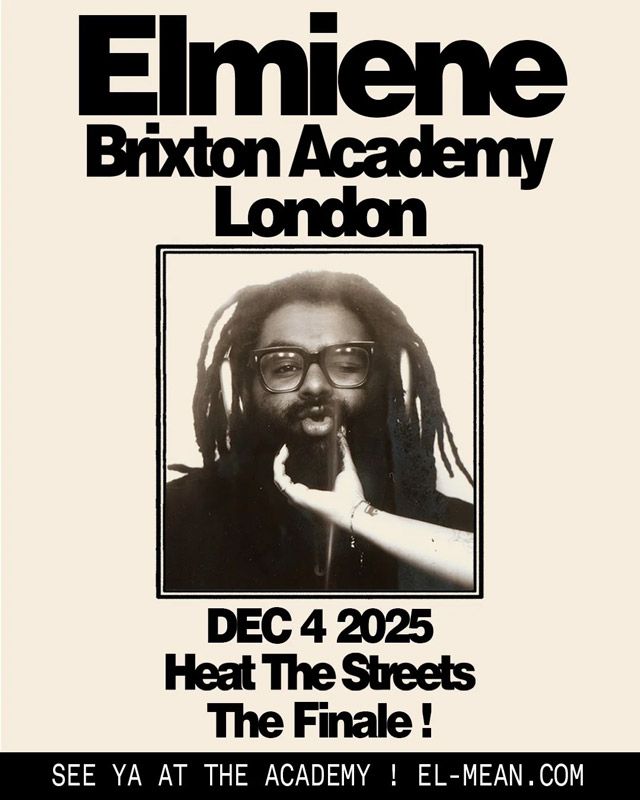 Elmiene Brixton Academy London - Dec 4th 2025
